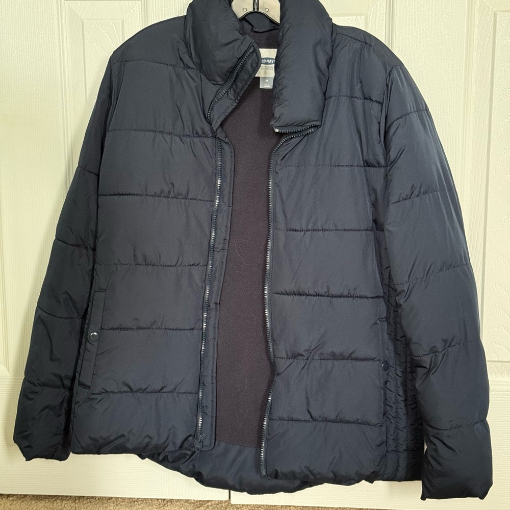 Old Navy Women’s Dark Blue Puffer Jacket